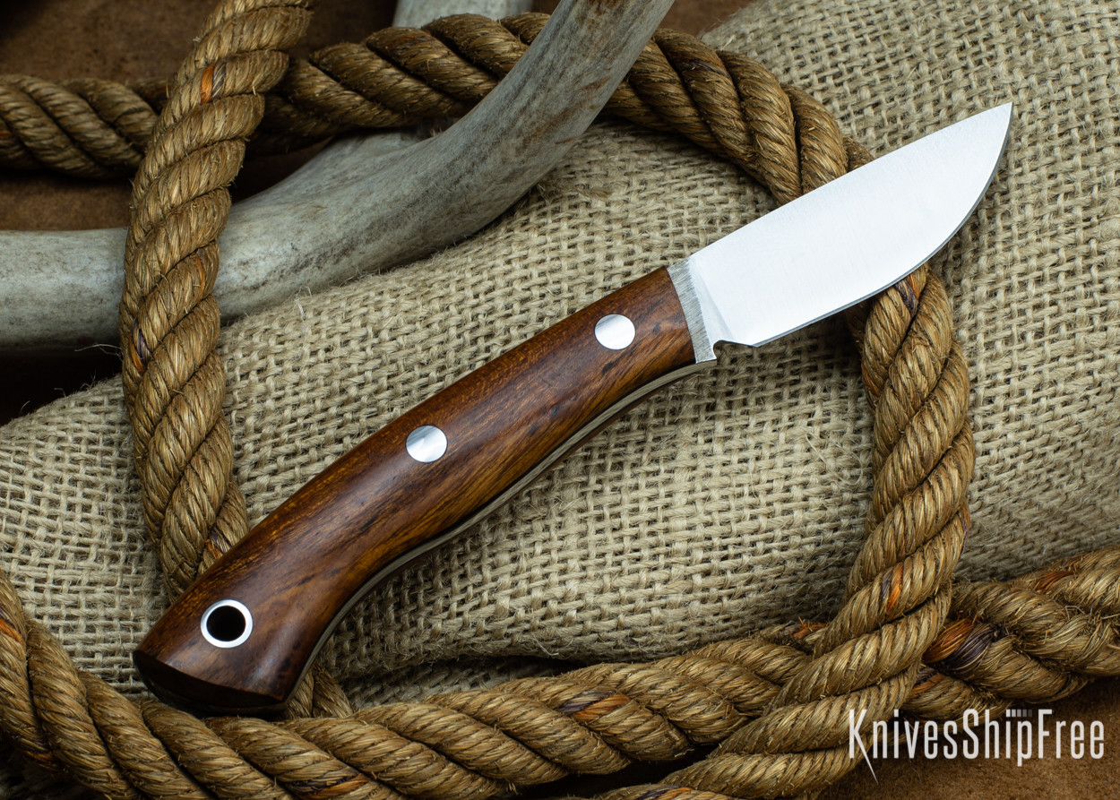 Lon Humphrey Knives: Tarpon 3V - Desert Ironwood - Black Liners 62