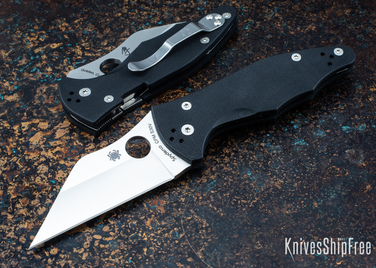 Spyderco: Yojimbo 2 - Black G-10 - CPM-S30V - Compression Lock