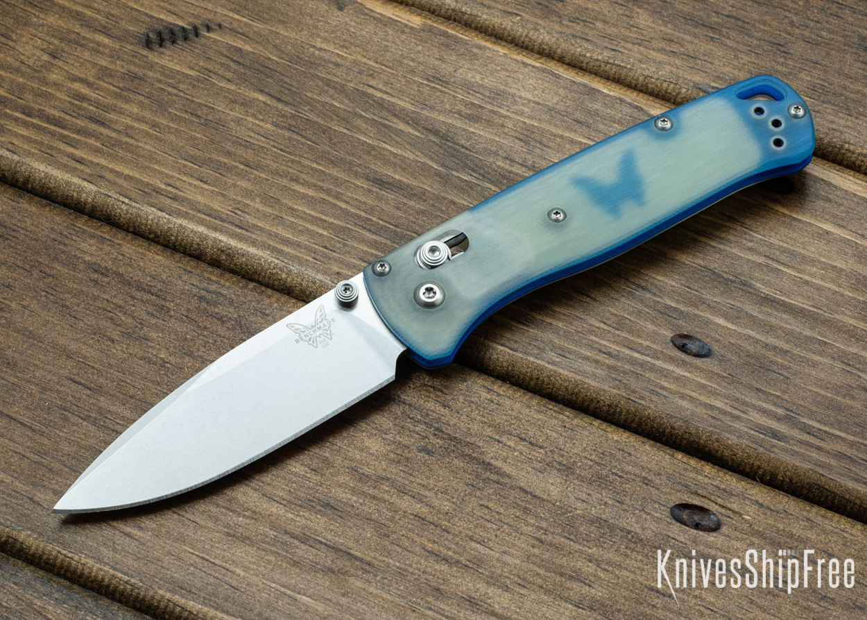 Benchmade Knives: 535-1901 Bugout - AXIS Lock - Natural Jade G-10