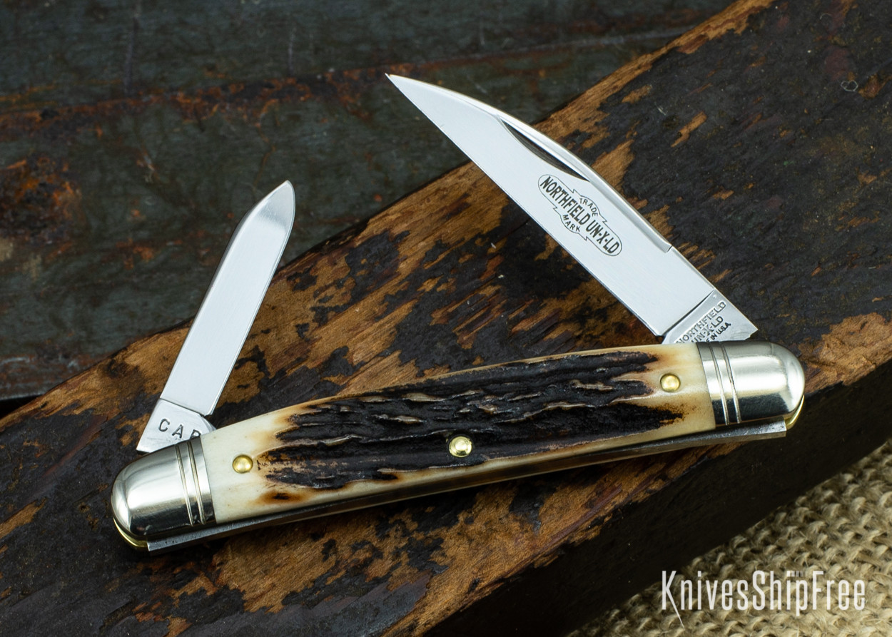 Great Eastern Cutlery 62 Northfield UNXLD Easy Pocket Congress Sambar Stag 19 All
