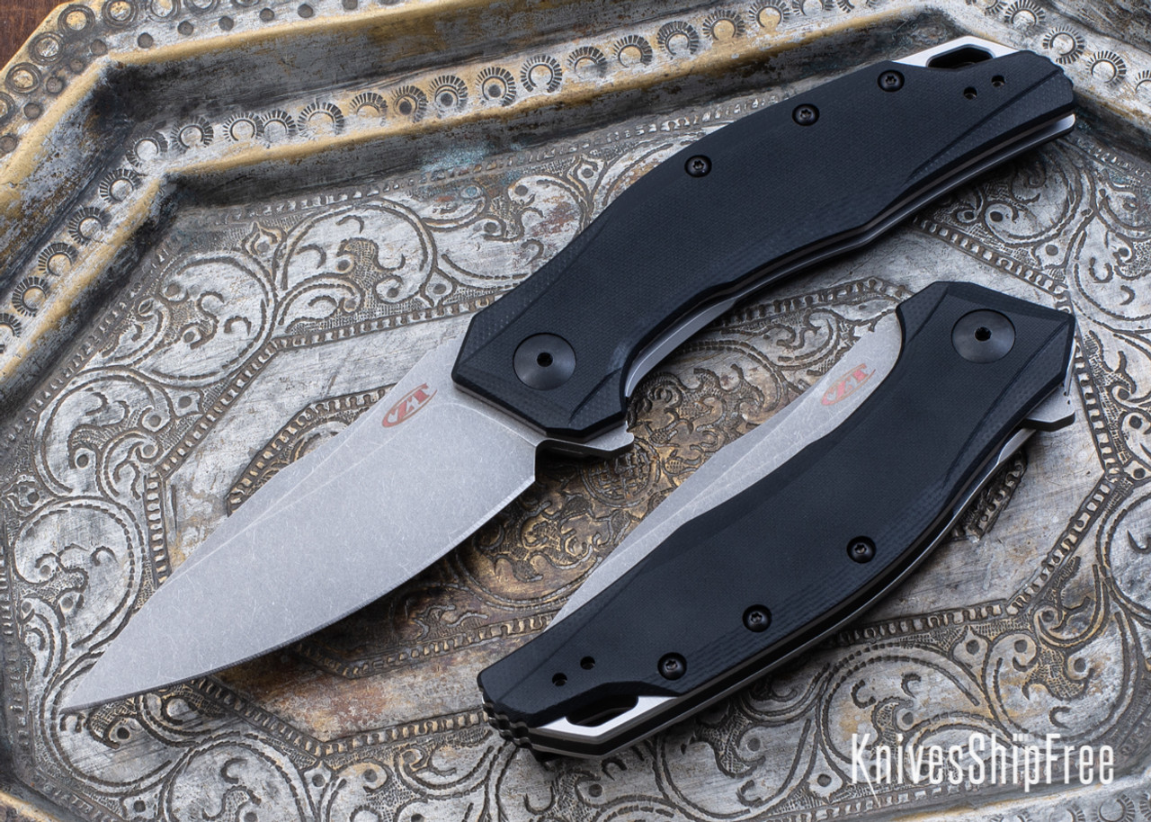 Zero Tolerance: 0357 Assisted Flipper - Black G-10 - CPM 20CV 