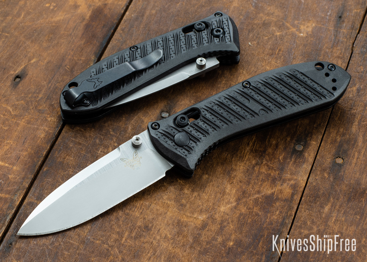 Benchmade Knives: 575-1 Mini Presidio II - Black CF-Elite