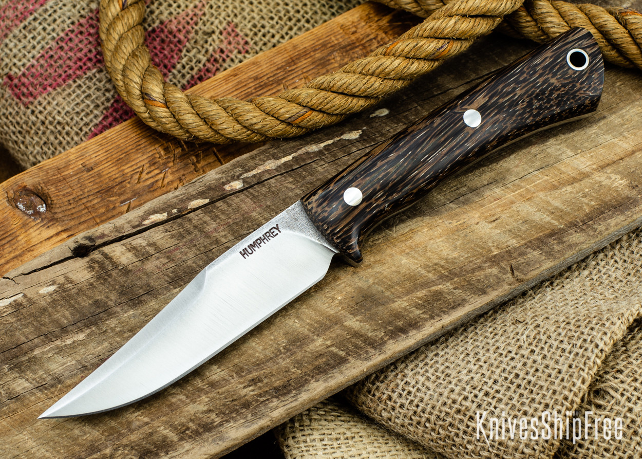 Lon Humphrey Knives: Minuteman 3V - Black Palm - 050407