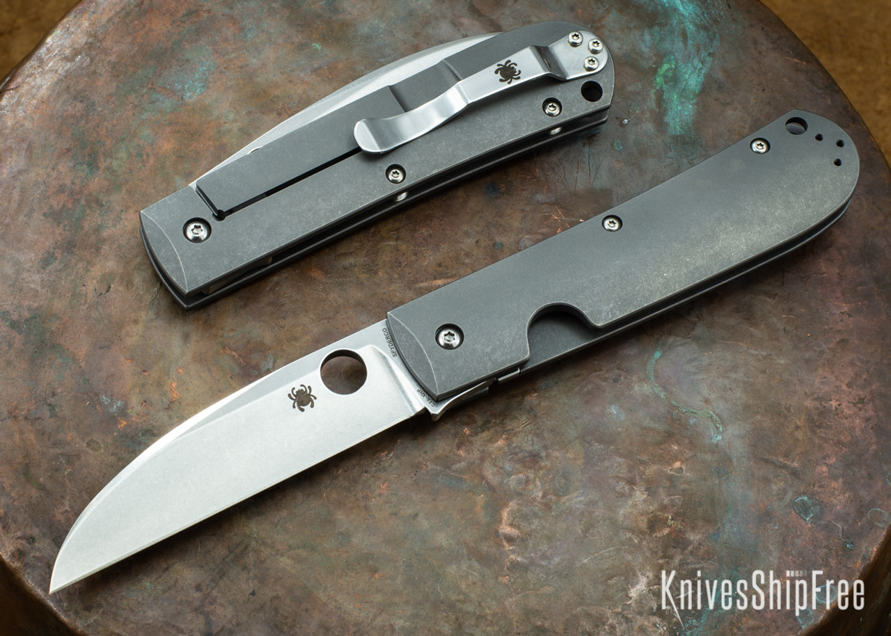 Spyderco: SwayBack - Titanium Framelock - CTS-XHP - C249TIP