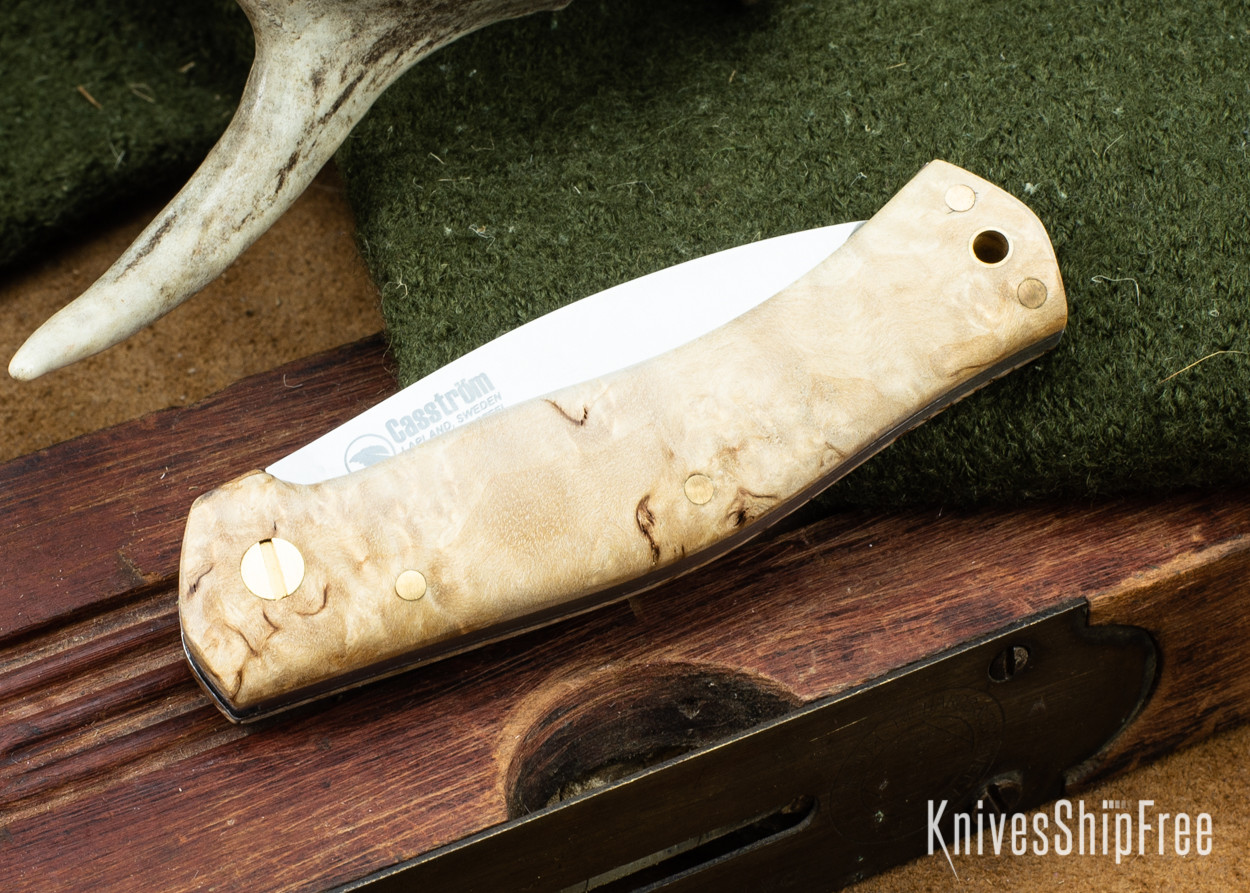 Casstrom Lars Falt Slipjoint Curly Birch 04