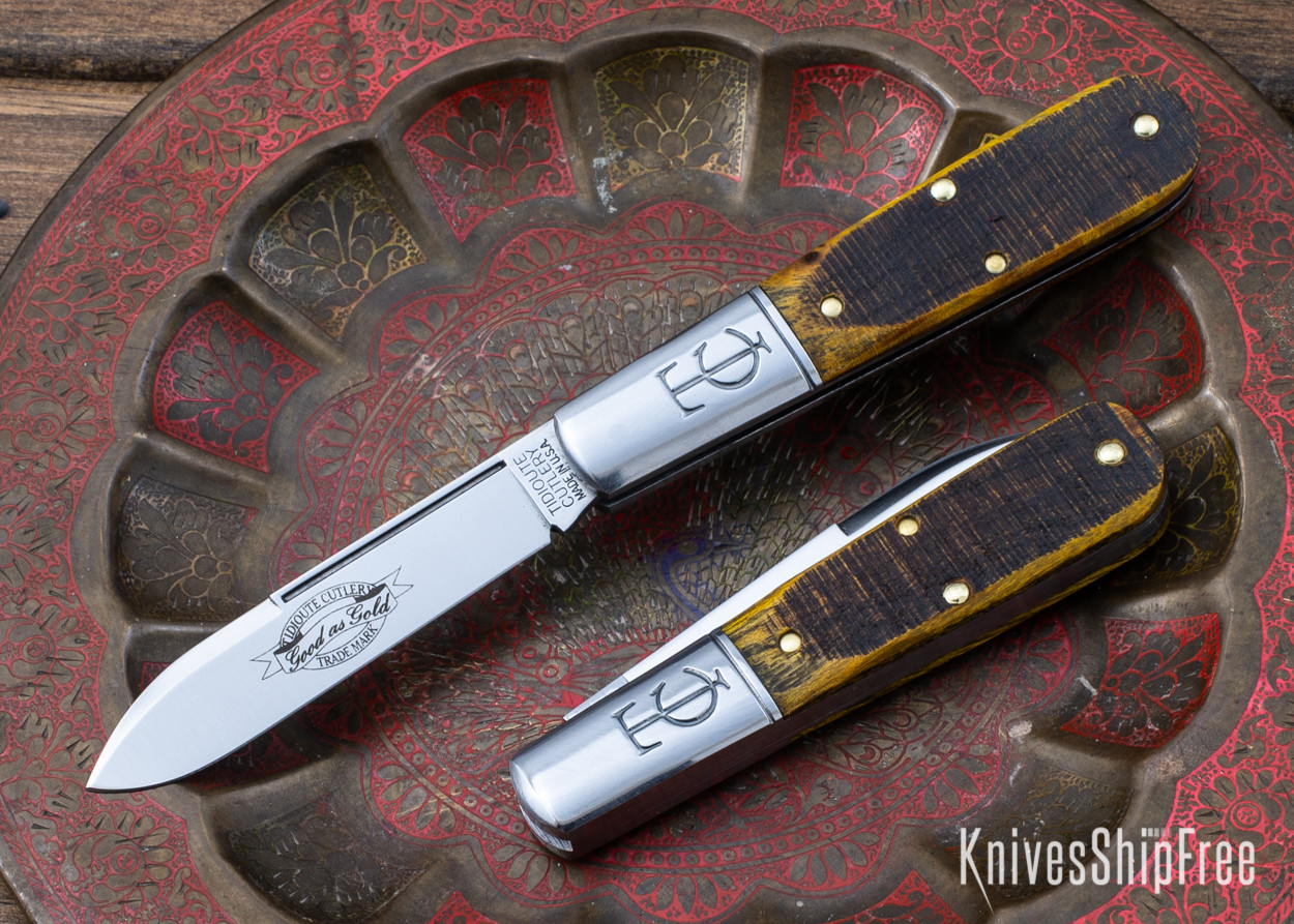 Great Eastern Cutlery: #15 TC Barlow - Rough Sawn Osage Wood