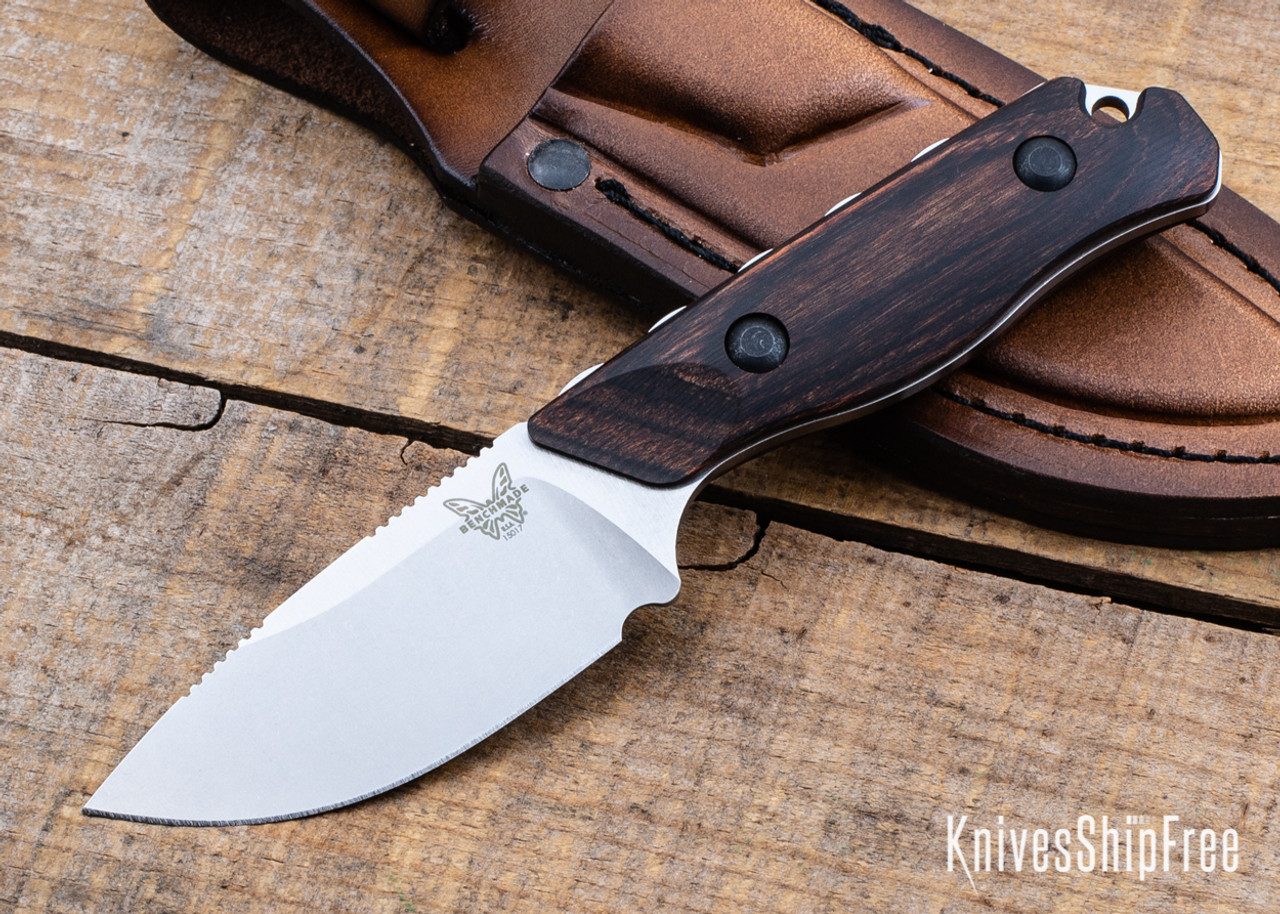 Benchmade Knives: 15017 Hidden Canyon Hunter - Stabilized Wood