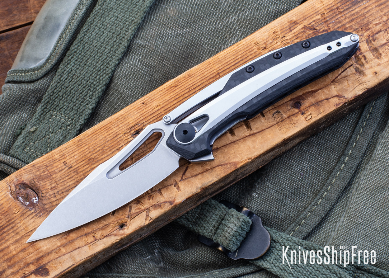 Zero Tolerance: 0990 - Carbon Fiber - KVT Bearing Flipper - CPM-20CV
