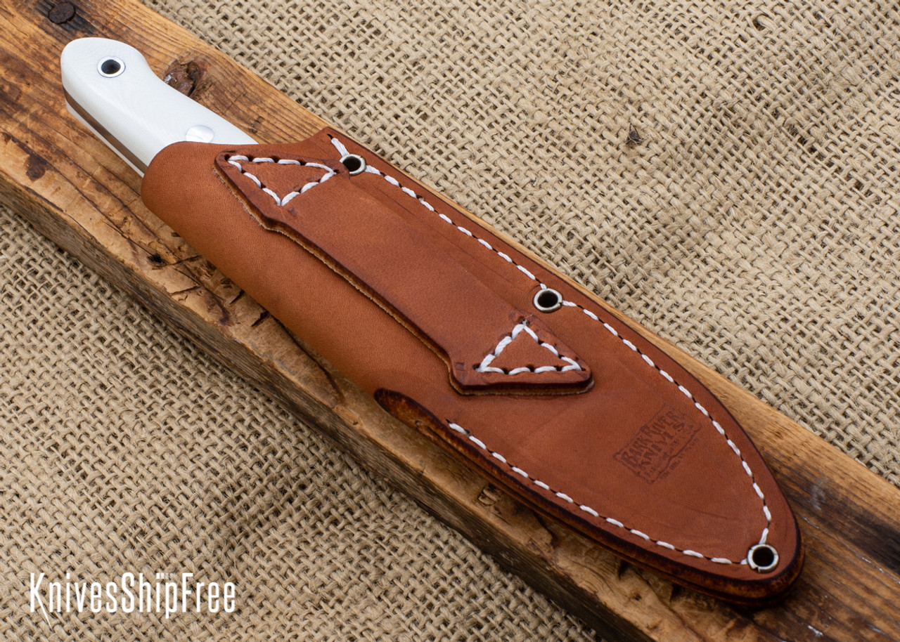 Bark River Knives: Mountaineer II - CruWear - Green Canvas