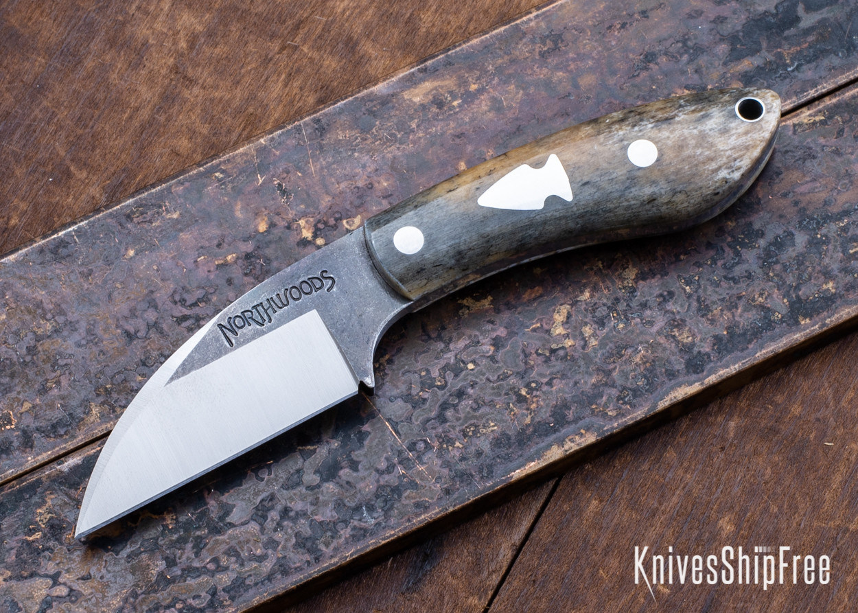 Northwoods Knives: Fall Creek - Giraffe Bone - NW02IG008
