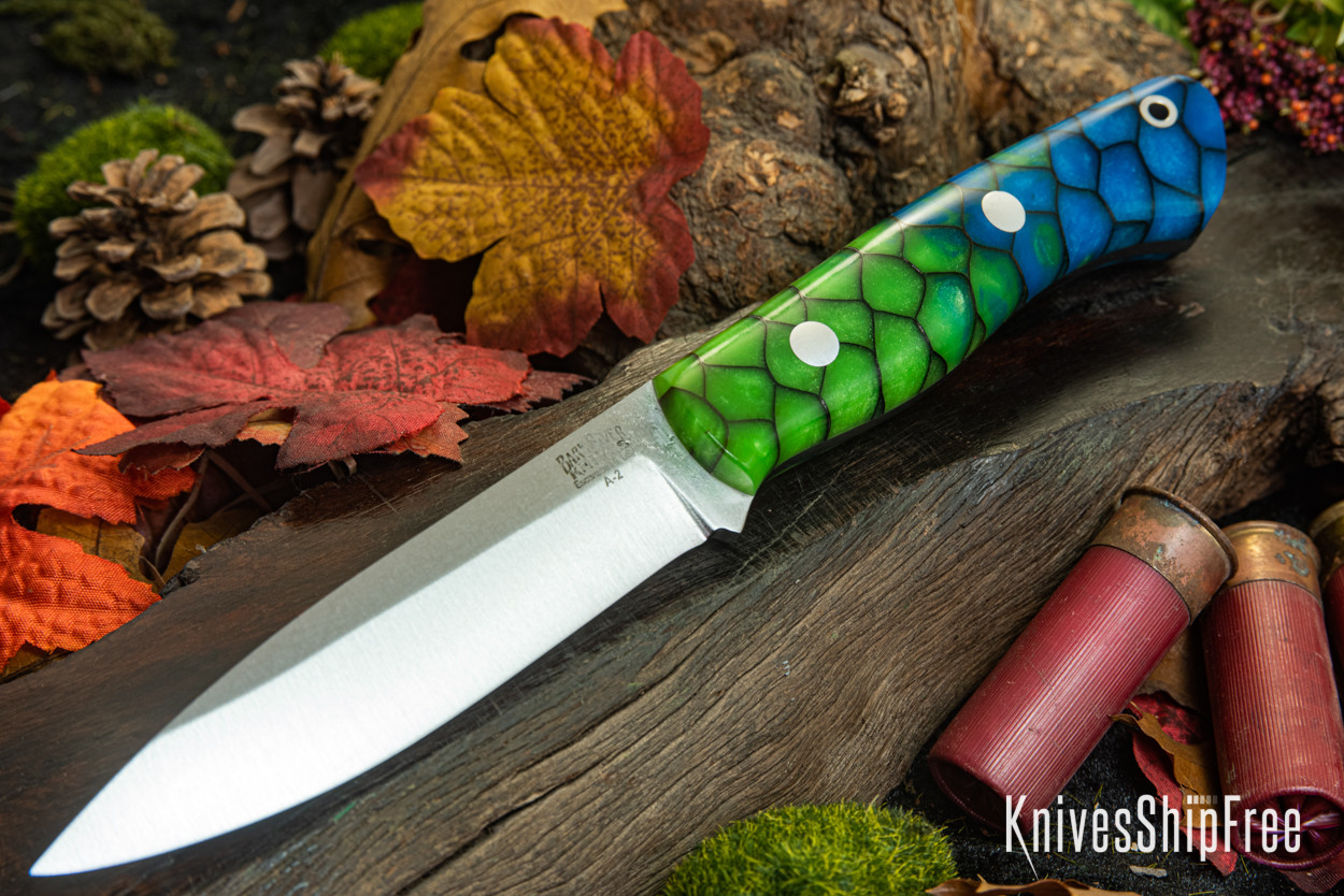 Bark River Knives: Aurora - Borealis Dragon Scale