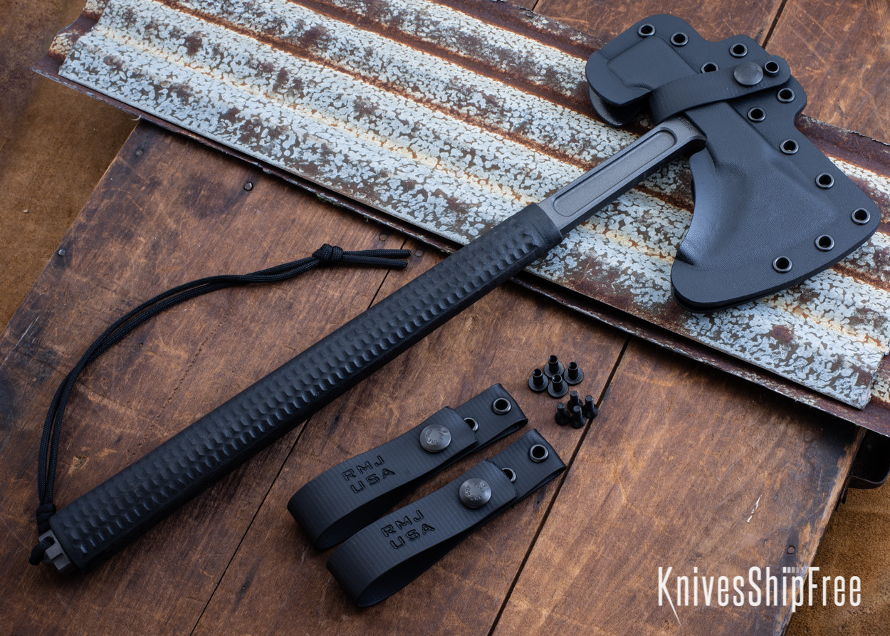 RMJ Tactical: Loggerhead - Over-Molded Rubber Grip - 80CrV2