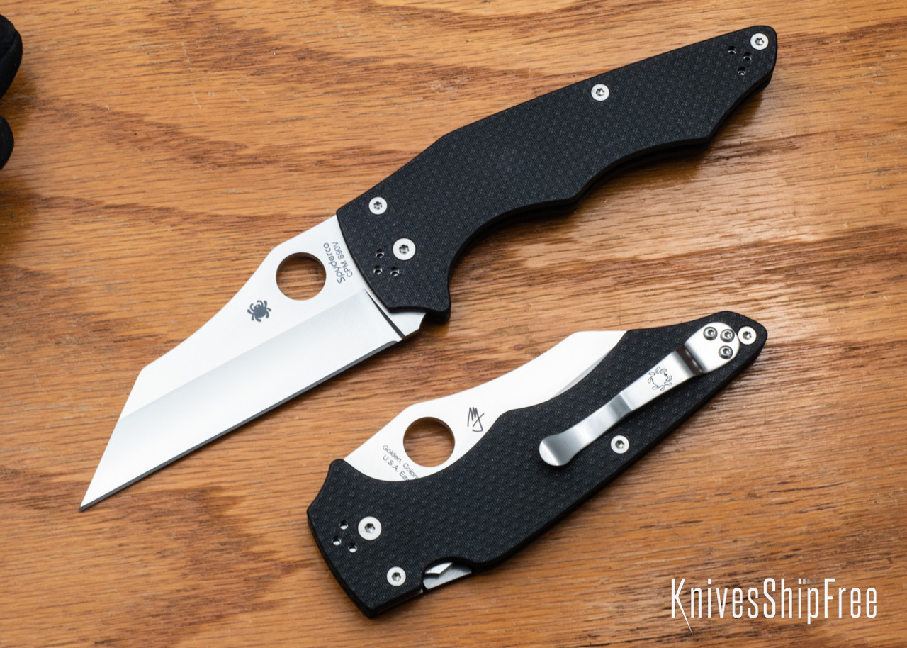【Pomme】 Spyderco: YoJumbo Sprint Run - Solid Carbon Fiber - CPM-S90V