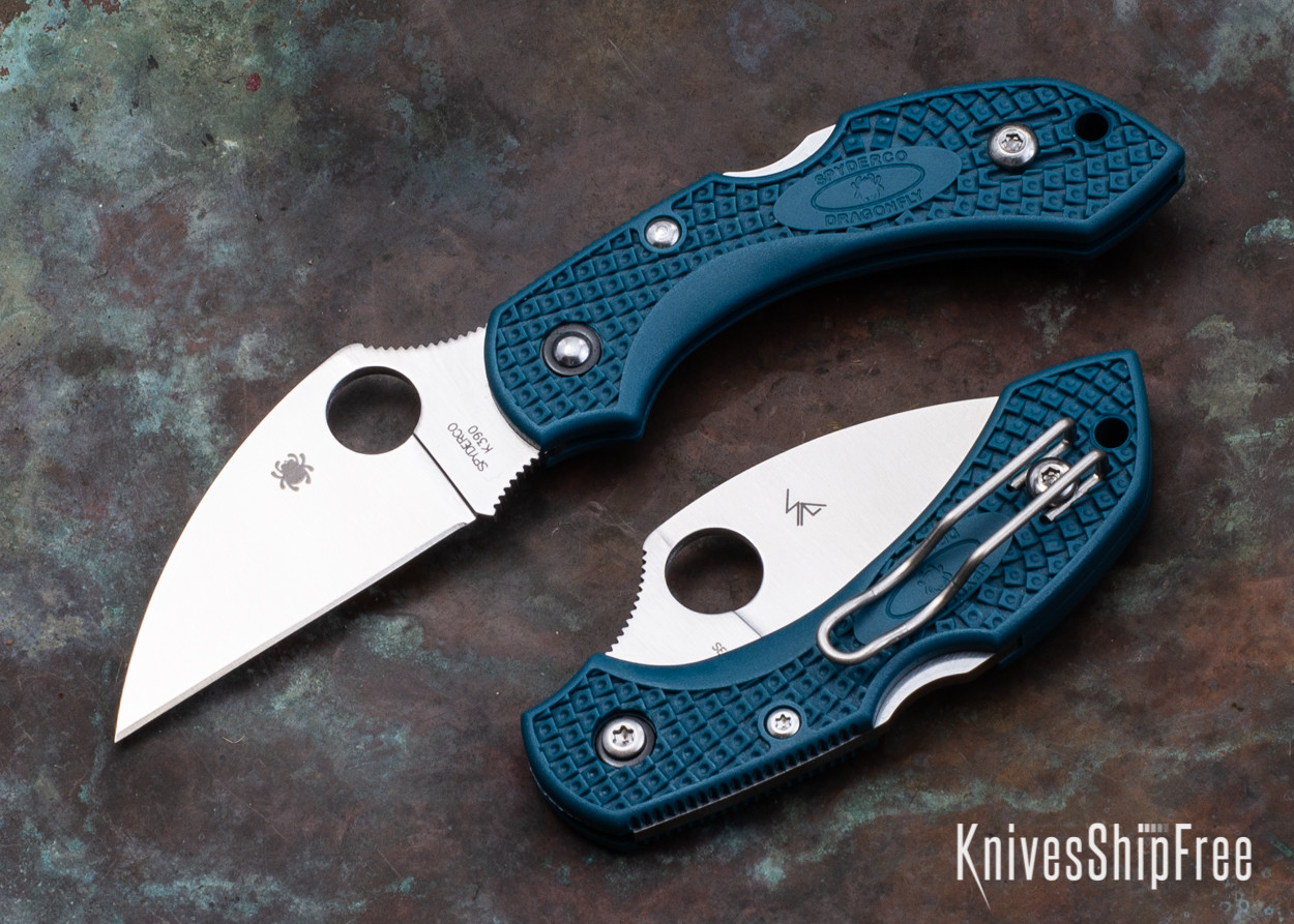 Spyderco: Dragonfly 2 Lightweight - Blue FRN - Bohler K390