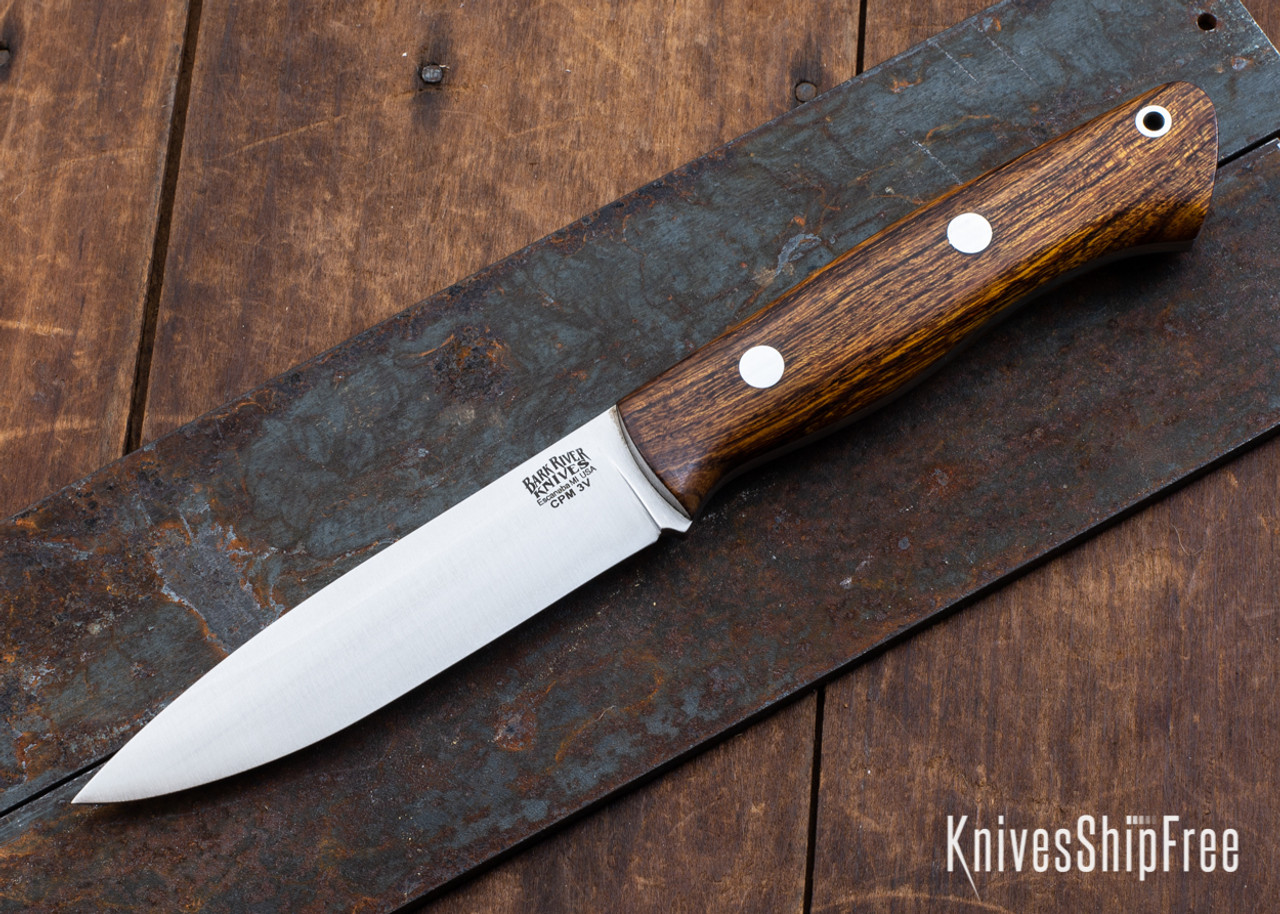 Bark River Knives: Aurora - CPM 3V - Desert Ironwood #11