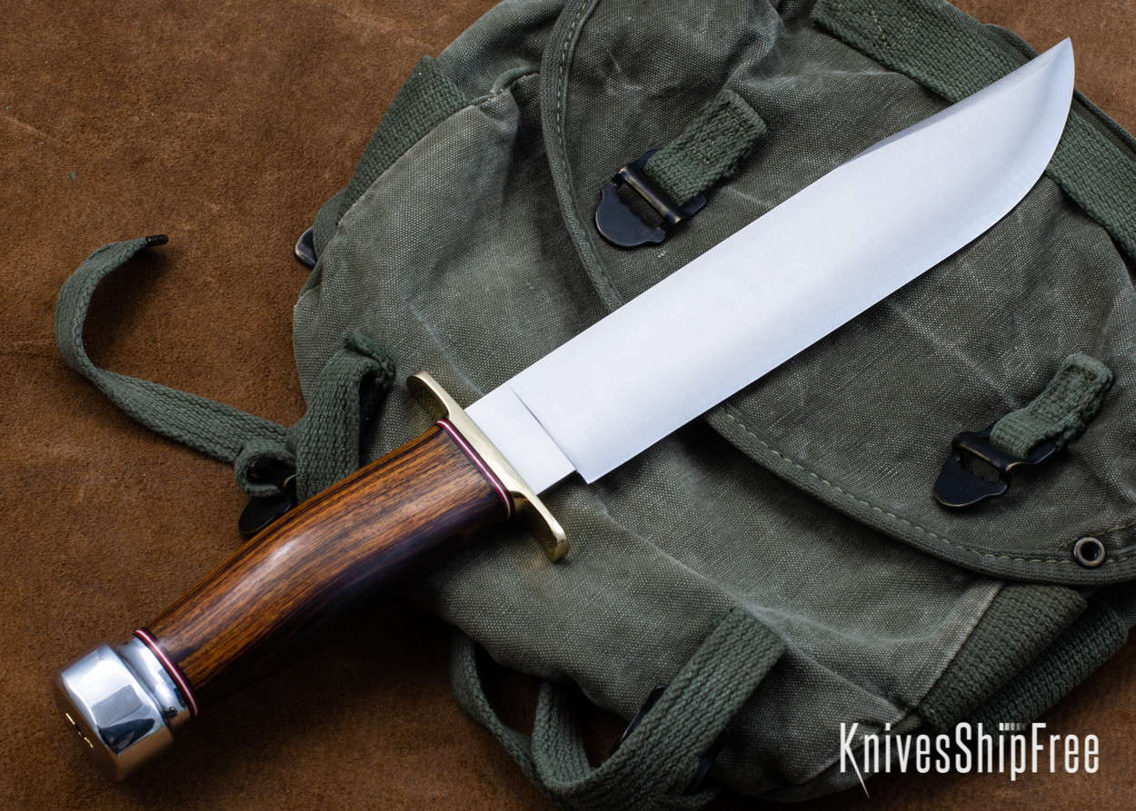 Bark River Knives 1909 Michigan Bowie Desert Ironwood 9