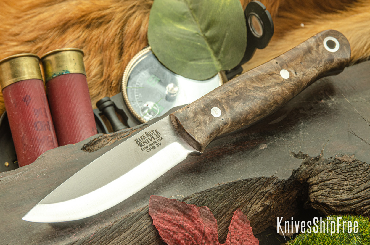 Bark River Knives: Ultralite Bushcrafter - CPM 3V - Black Bark River Knives: Ultralite Bushcrafter - CPM 3V - Black