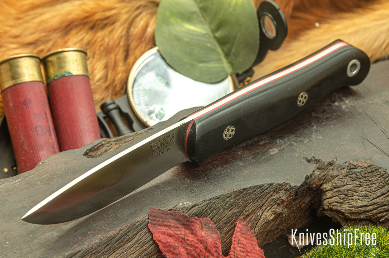 Bark River Knives: Ultralite Bushcrafter - CPM 3V - Black Bark River Knives: Ultralite Bushcrafter - CPM 3V - Black
