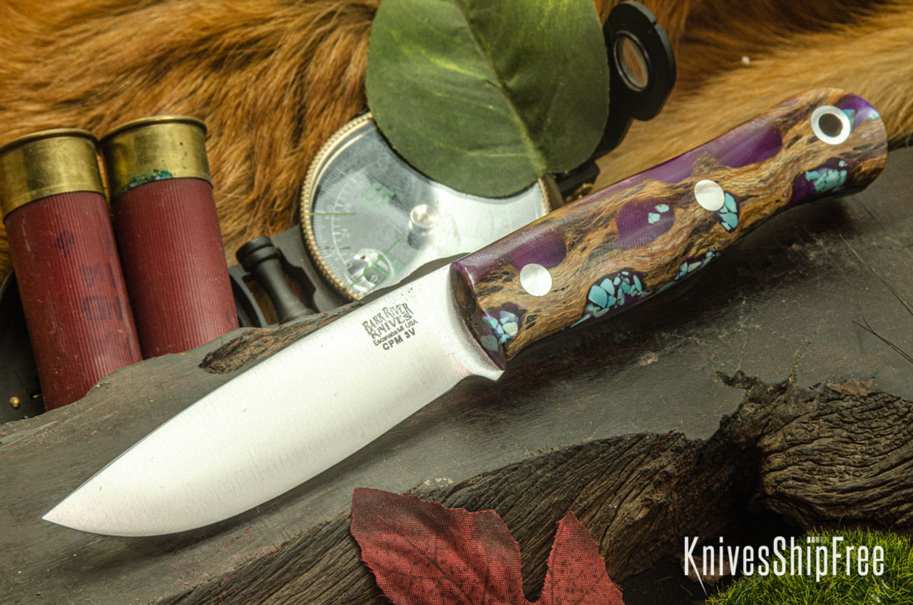 Bark River Knives: Ultralite Bushcrafter - CPM 3V - Cholla Cactus