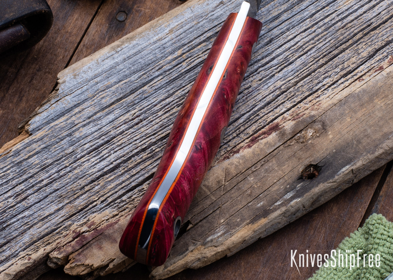Lon Humphrey Knives: Bird & Trout - Forged AEB-L - Double