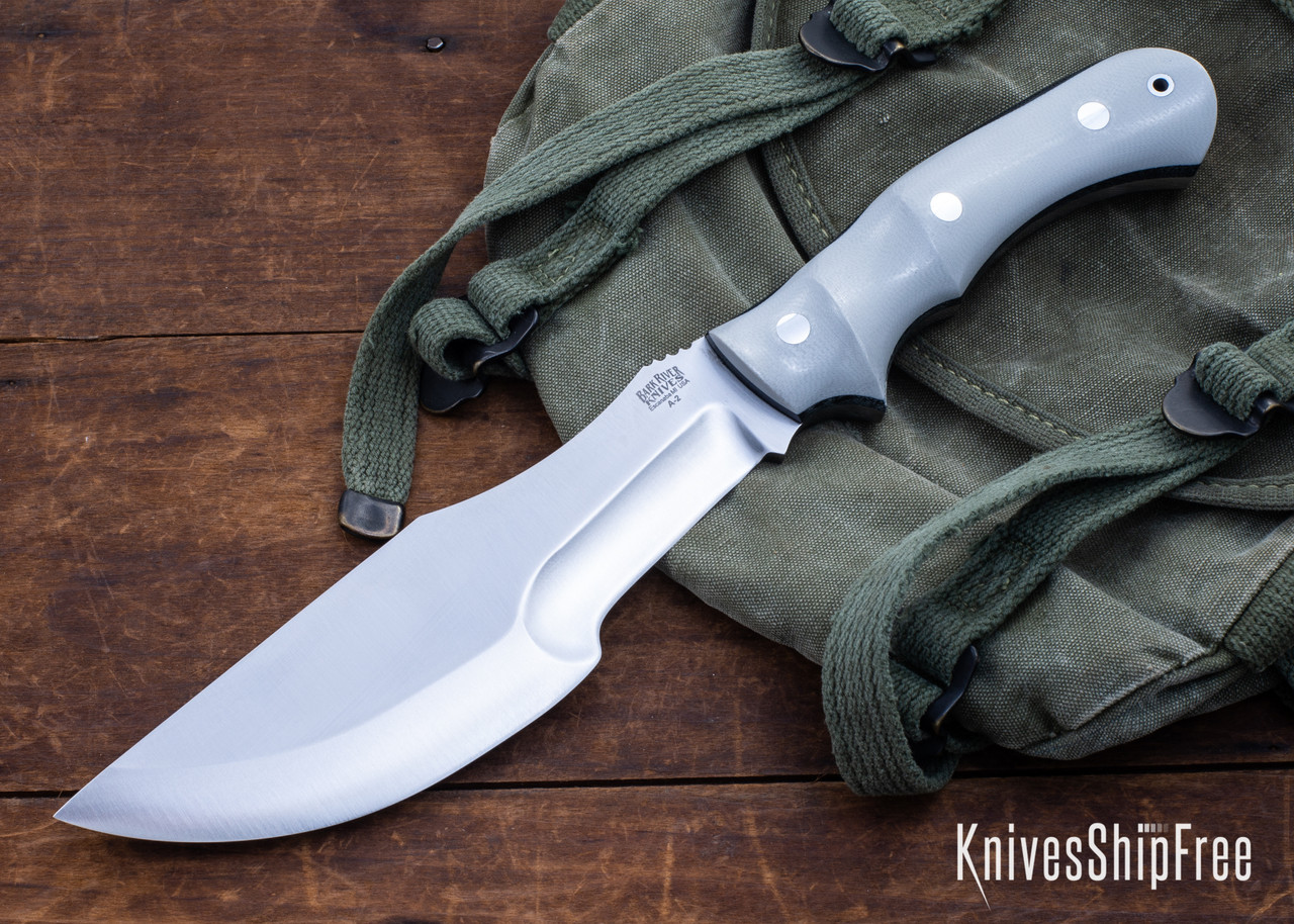 Bark River Knives: Trakker - Battleship Gray G-10