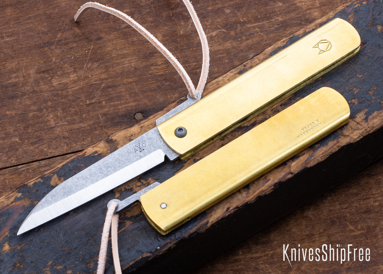 Andersson & Copra: Urban Husky - Friction Folder - Brass Handle