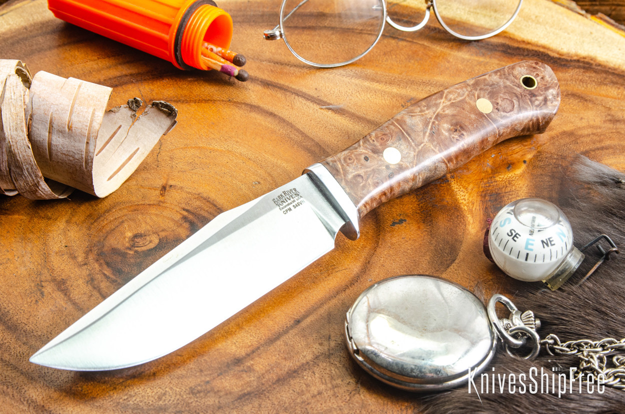 Bark River Knives: Matterhorn - CPM-S45VN - Natural Maple Bark River Knives: Matterhorn - CPM-S45VN - Natural Maple