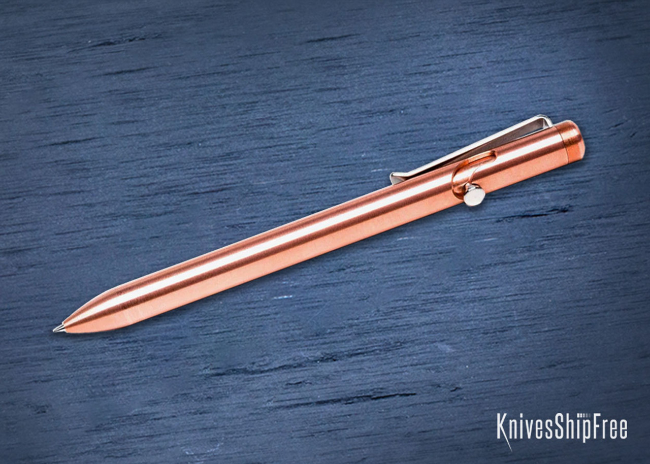 Tactile Turn: Bolt Action Pen - Copper - KnivesShipFree