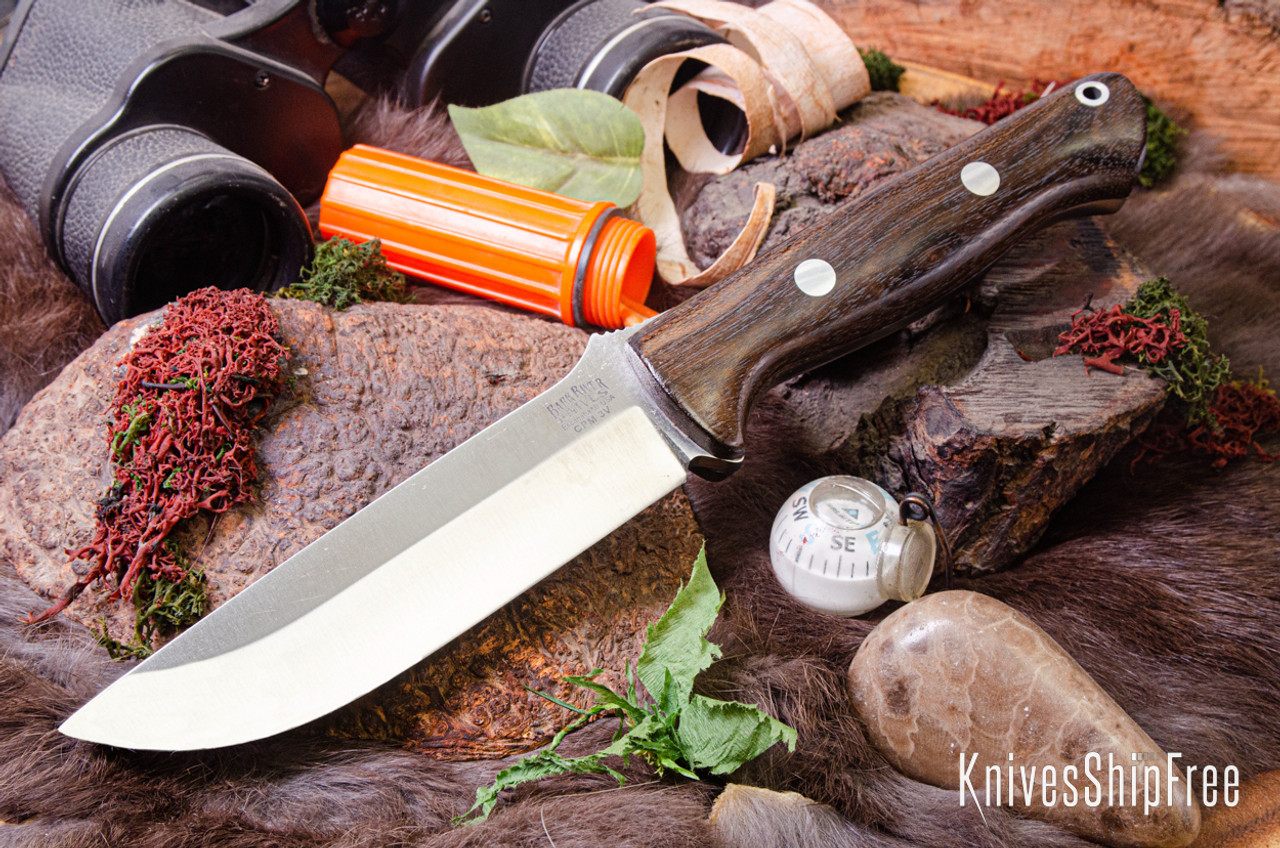 Bark River Knives: Bravo 1.25 - CPM 3V - Zericote #1