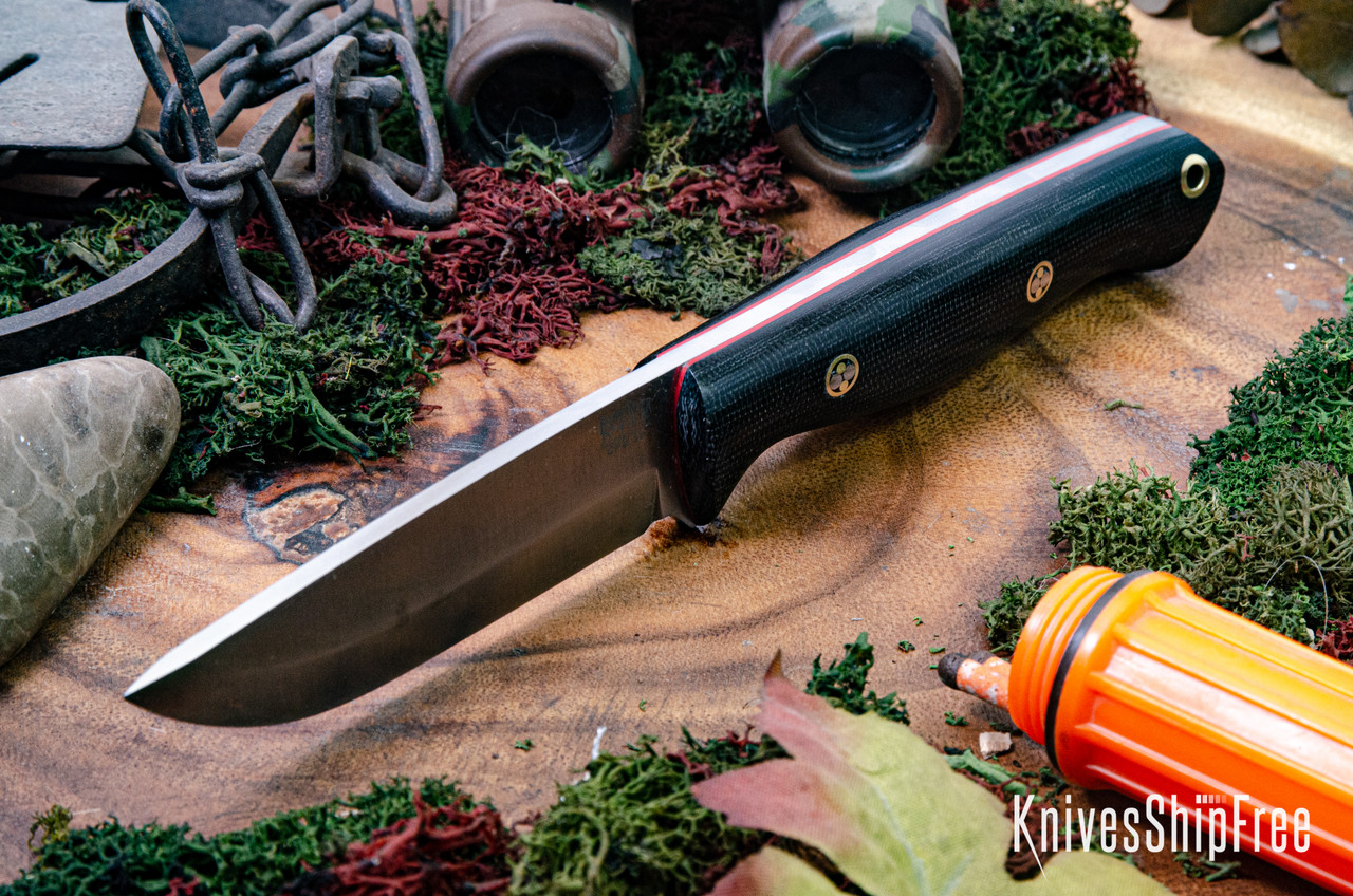  Peak - BARK バークリバー GUNNY SCANDI CPM-3V Bark River Knives: Gunny Scandi - CMP 3V - Black Canvas