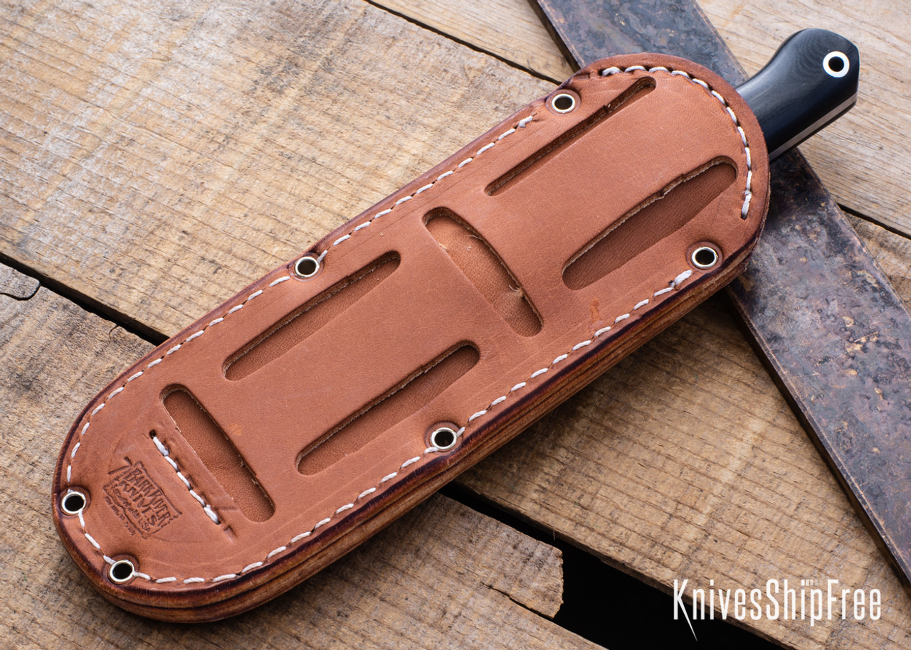 Bark River Knives: Gunny Scandi - CMP 3V - Black Canvas