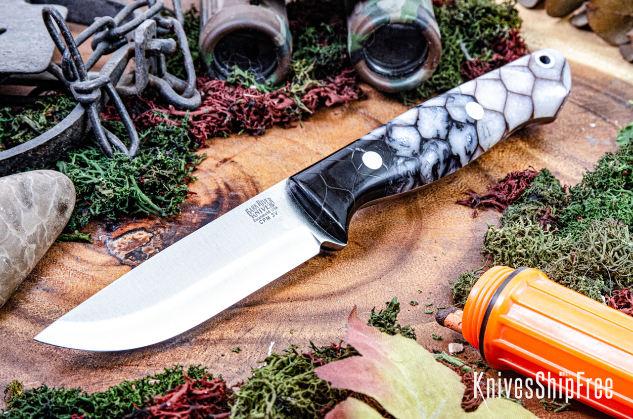 Bark River Knives: Gunny Scandi - CMP 3V - Nebula Dragon Scale