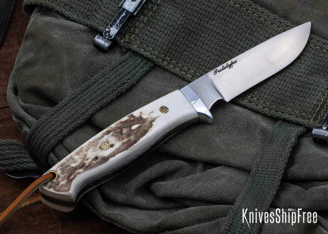 Bark River Knives: Huntsman - Whitetail Series - Elk Horn
