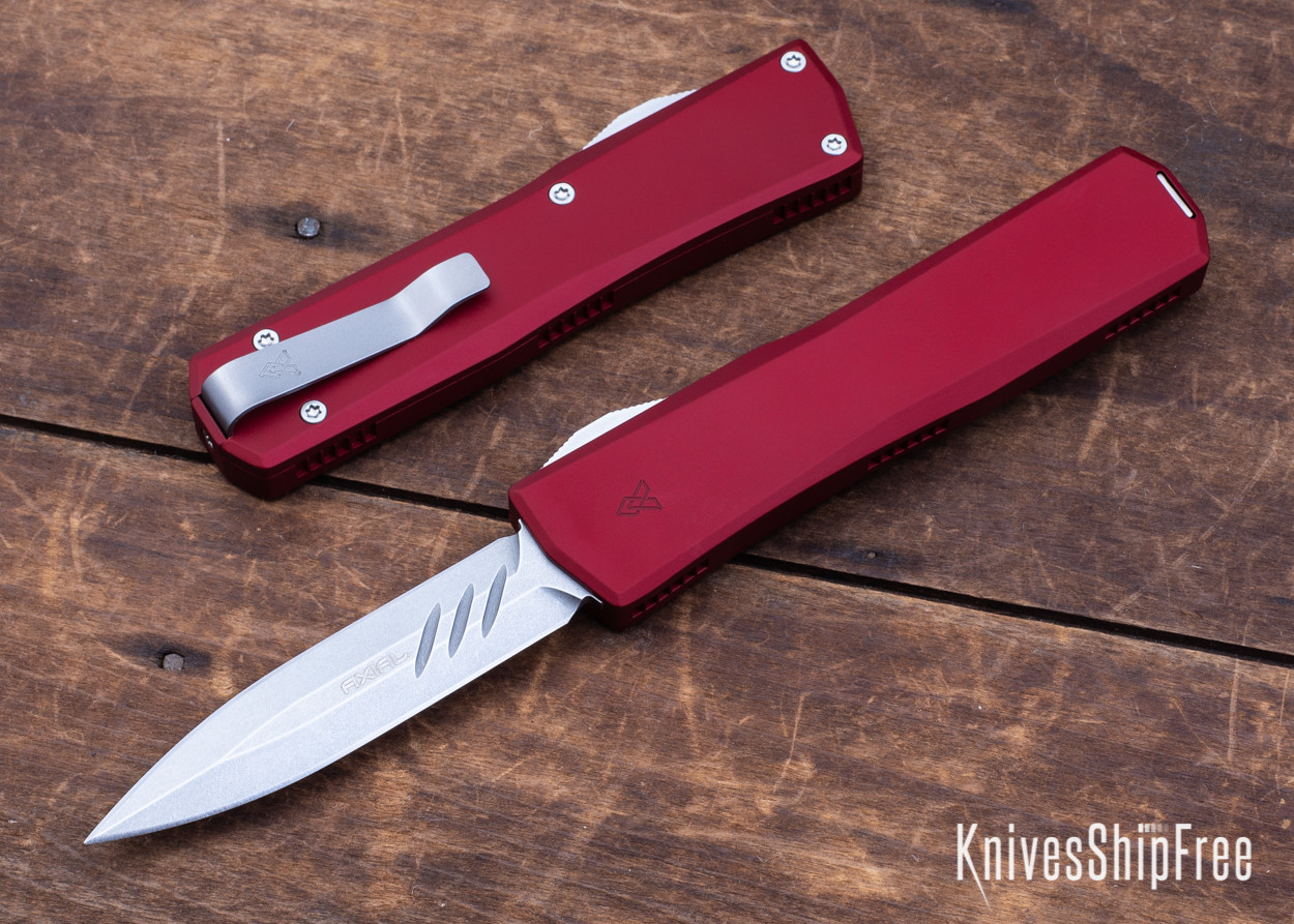 Axial Shift OTF Auto Red Anodized Aluminum CPM20CV Double