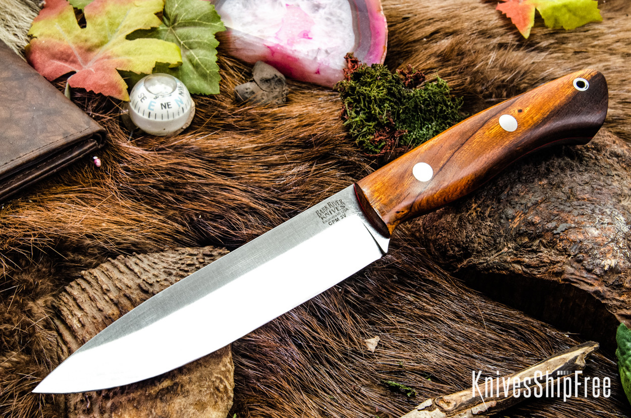 Bark River Knives: Aurora II - CPM 3V - Desert Ironwood Bark River Knives: Aurora II - CPM 3V - Desert Ironwood