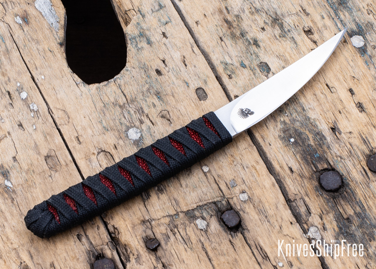 Bradshaw Blades Custom Kwaiken Red Stingray & Black Paracord Wrap