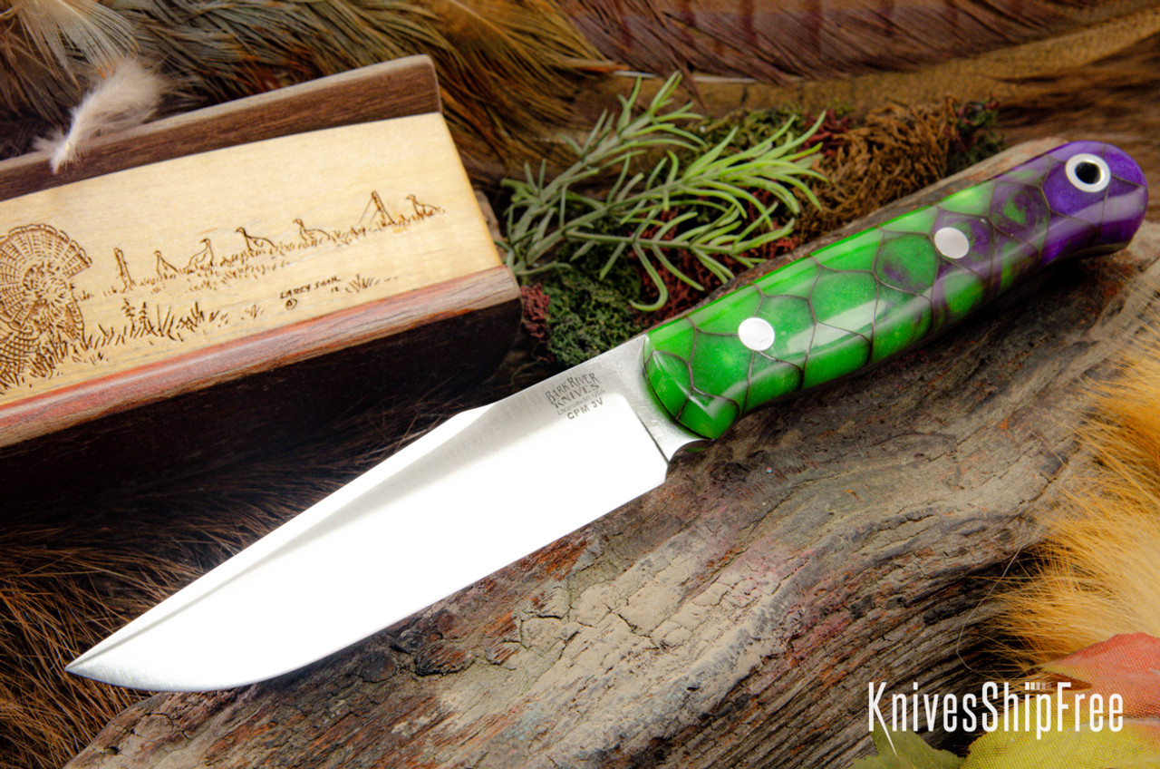 Stabilized Curly Cottonwood Knife Scales 23-1 – Tango Suite