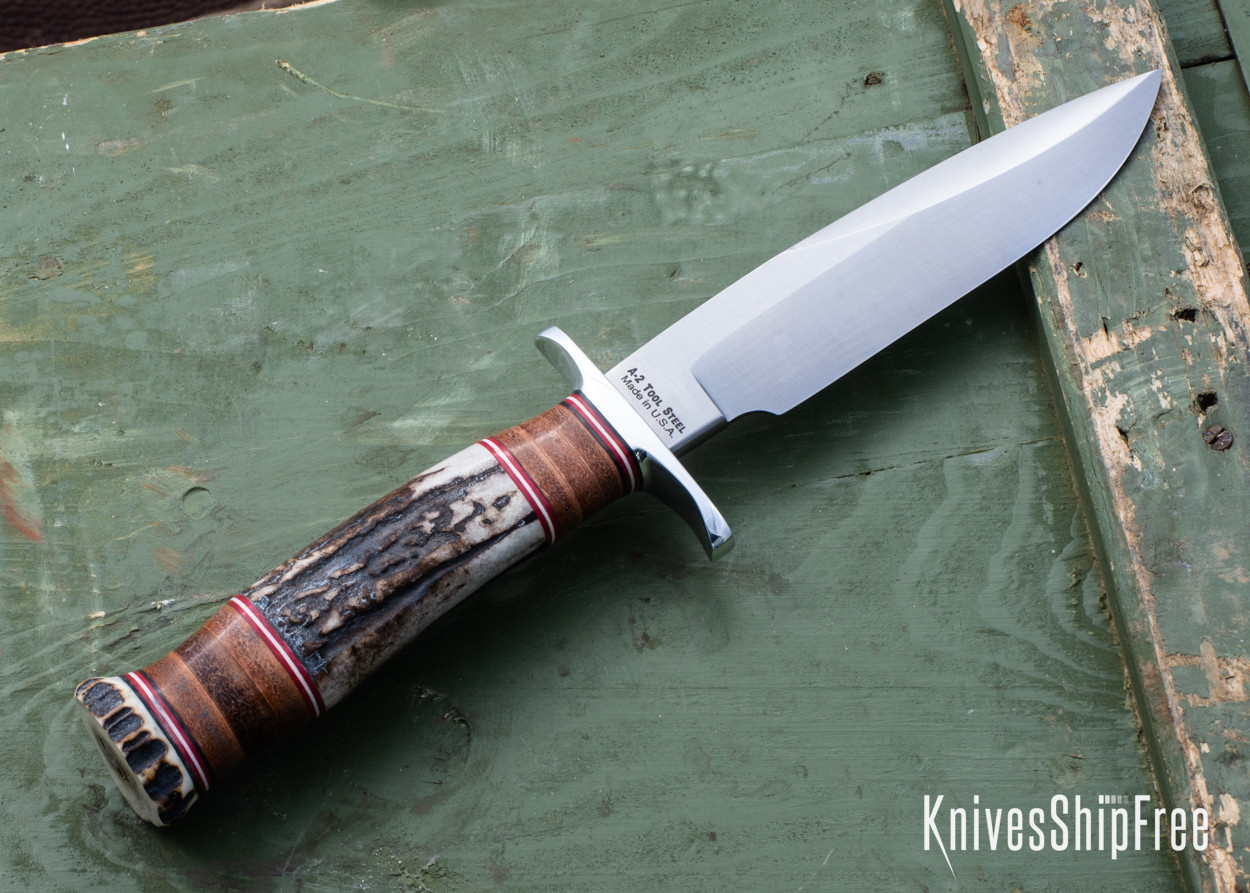 BlackJack Knives: Model 16 - Jet Pilot Survival - Leather & Sanbar