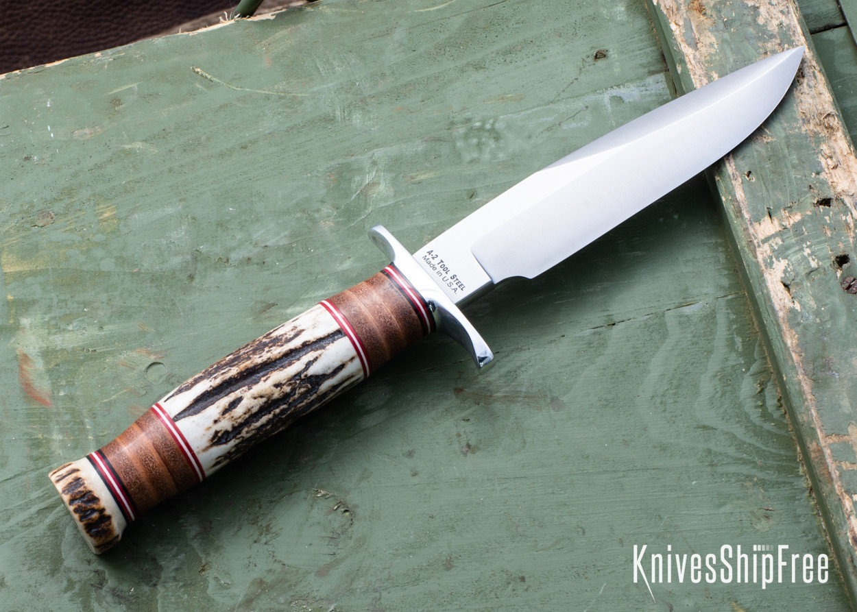 BlackJack Knives: Model 16 - Jet Pilot Survival - Leather & Sanbar