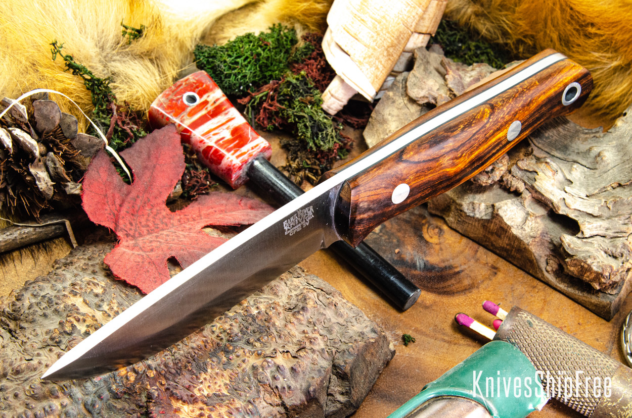 Bark River Knives: Bushcrafter II - CPM 3V - Desert Ironwood Bark River Knives: Bushcrafter II - CPM 3V - Desert Ironwood