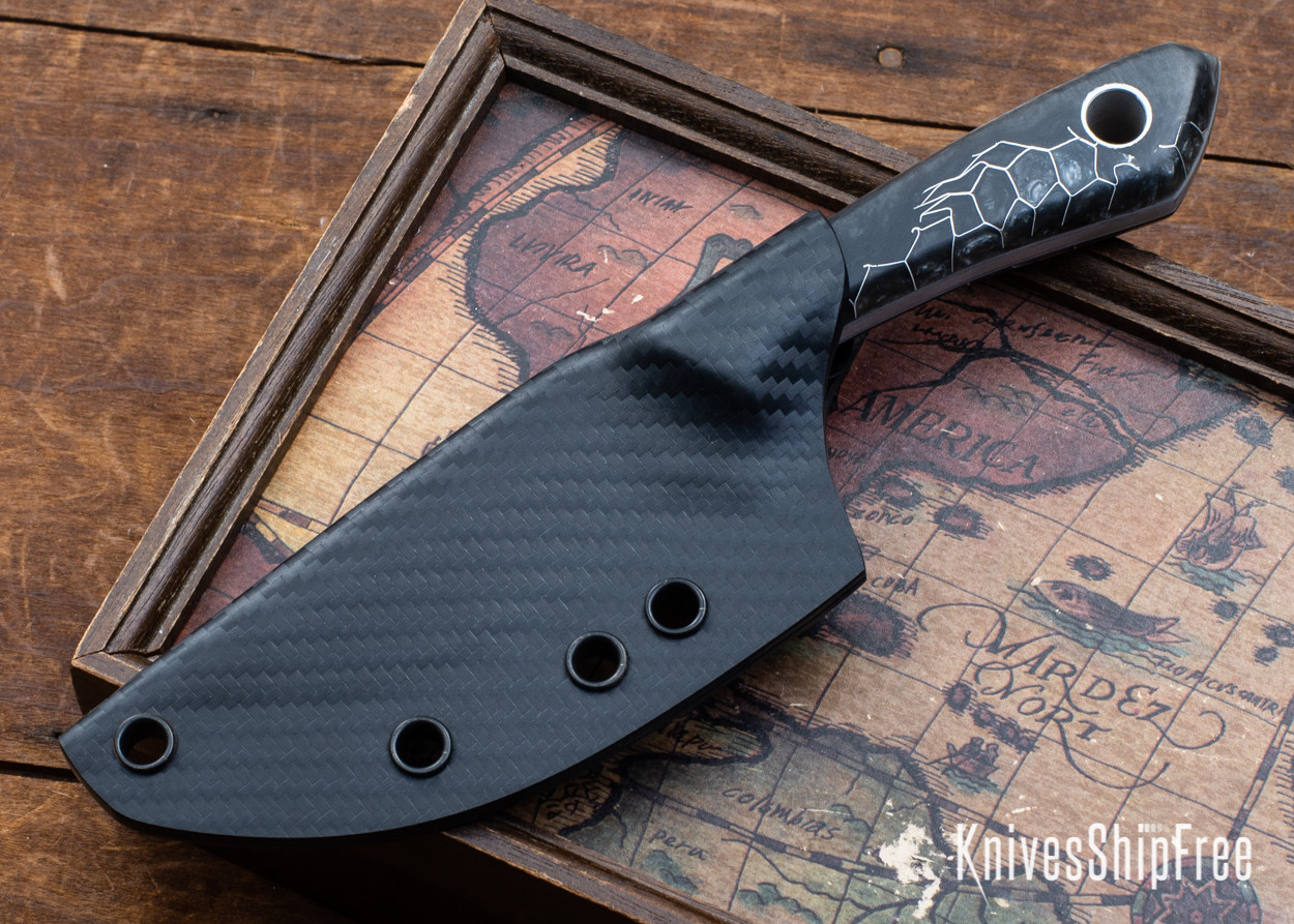 Bradshaw Blades: EDC Skinner - Voodoo Resin - AEB-L