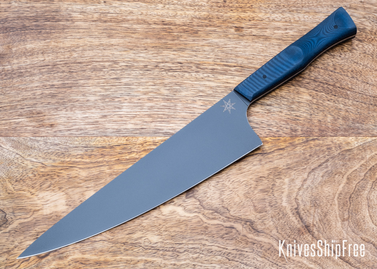 Handmade Professional 8.5 Chef Knife - eXo Blue