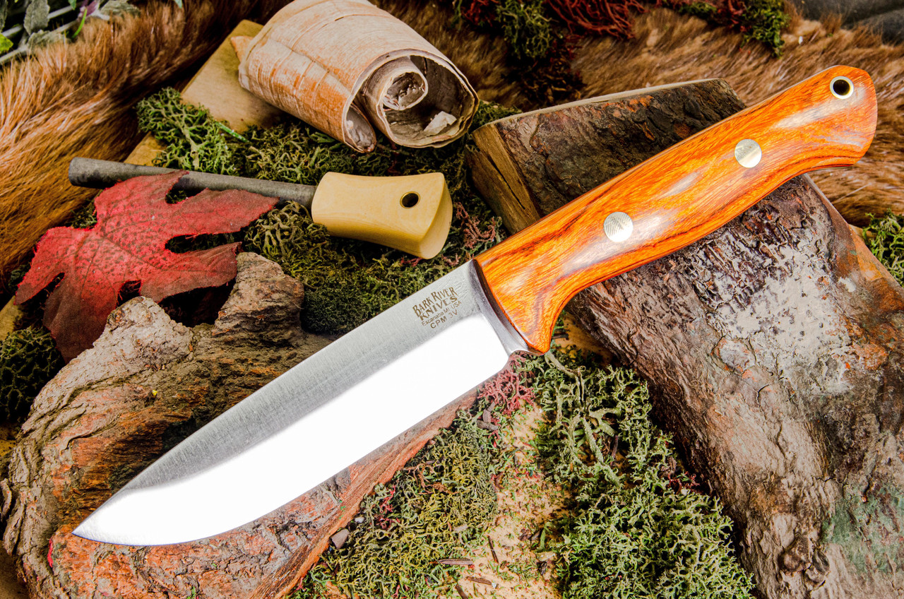 Bark River Knives: Bravo 1.25 LT - CPM 3V - Rampless - Desert