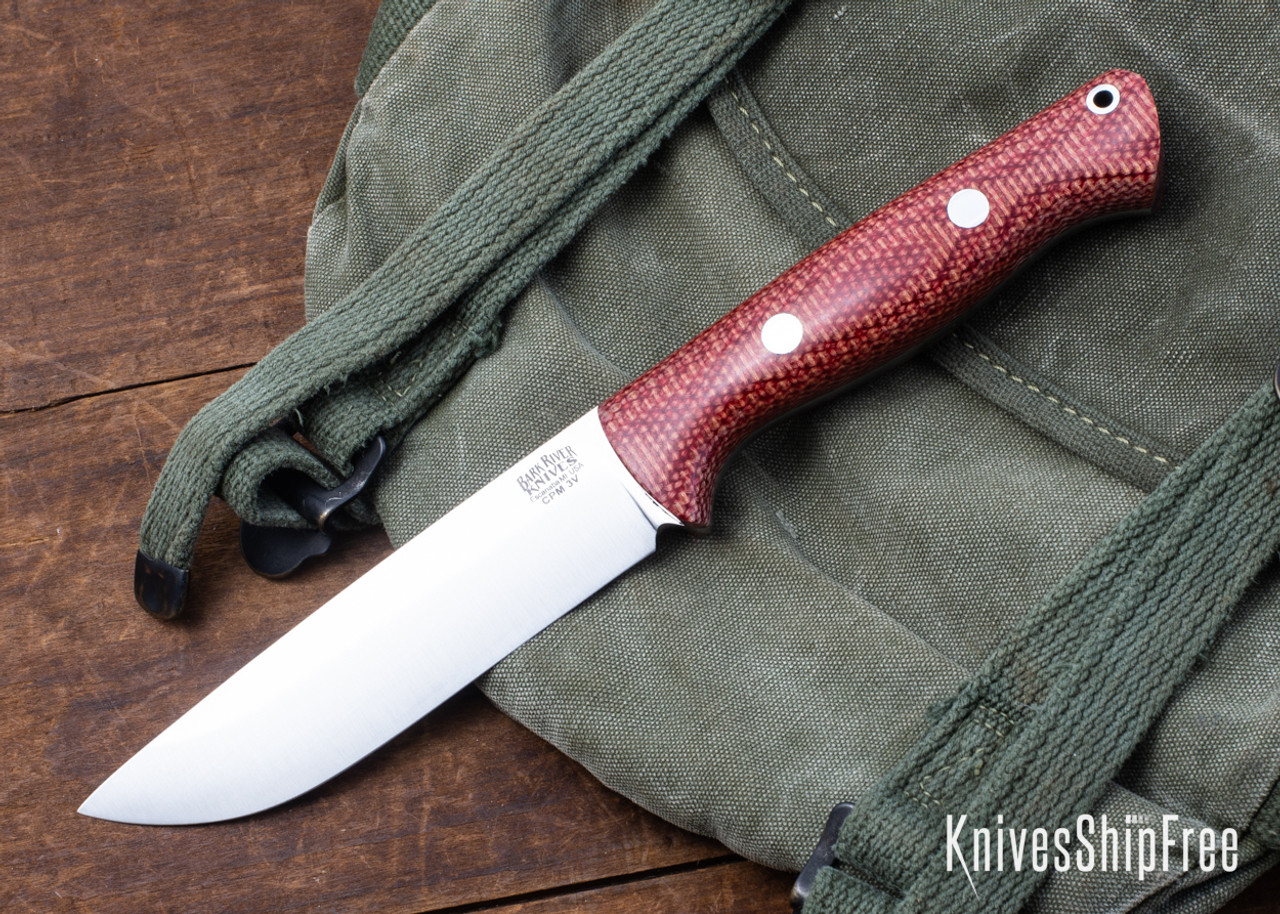 Bark River Knives: Bravo 1.25 LT - CPM 3V - Rampless - Firedog