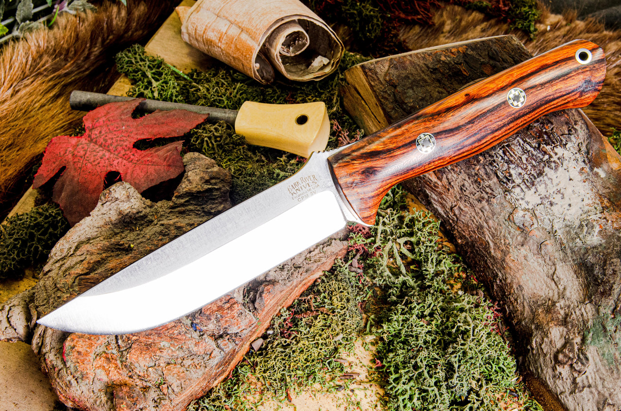 Bark River Knives: Bravo 1.25 LT - CPM 3V - Desert Ironwood