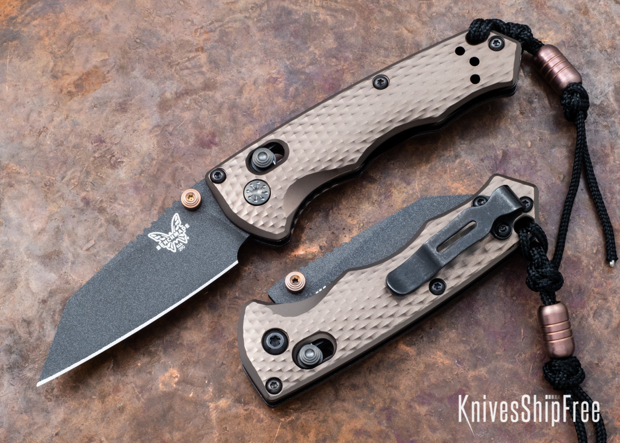 Benchmade Knives: 290BK-1 Full Immunity - Burnt Bronze Aluminum
