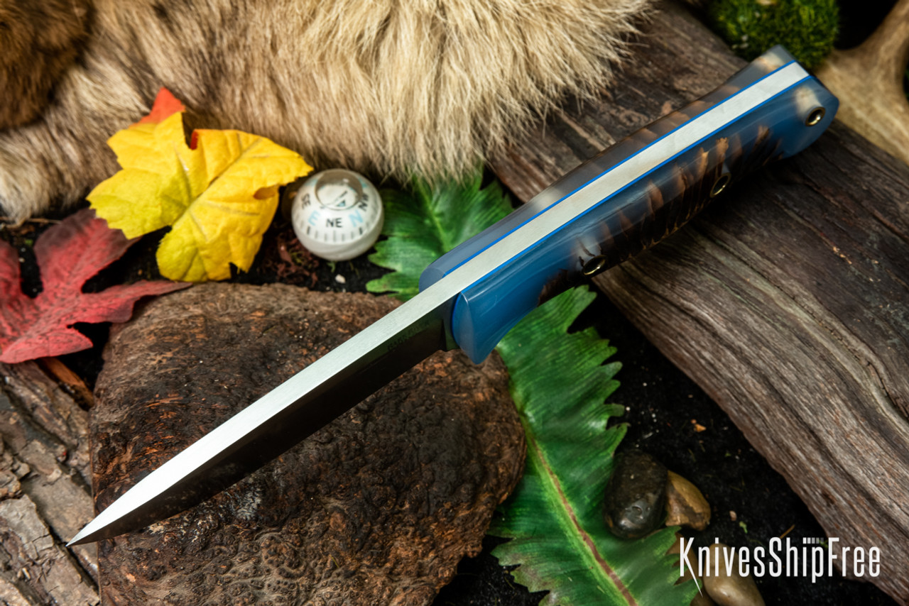 Bark River Knives: Bravo 1.25 - CPM 3V - Glow in the Dark Pinecone