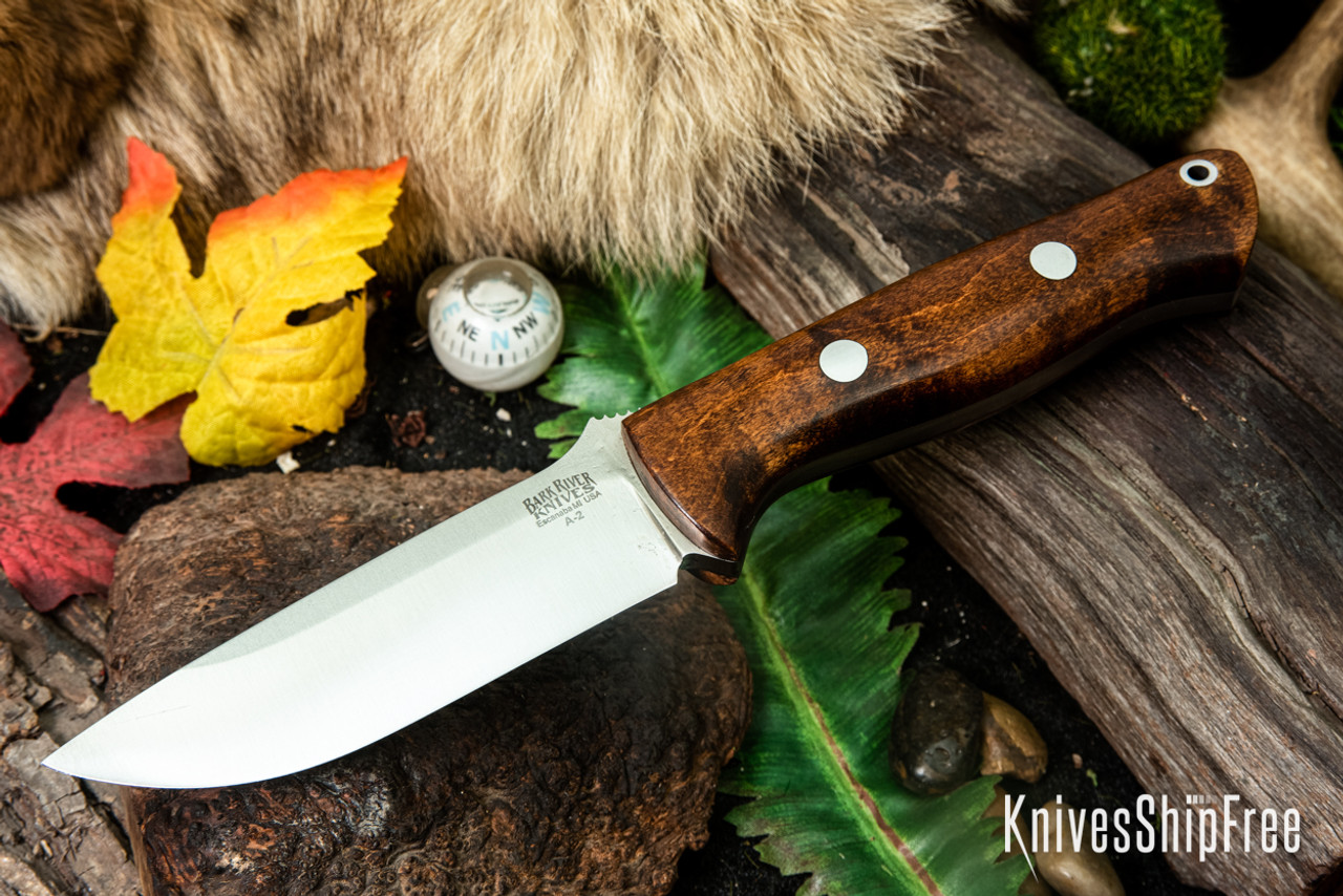 Bark River Knives: Bravo 1 - Dark Curly Maple #3