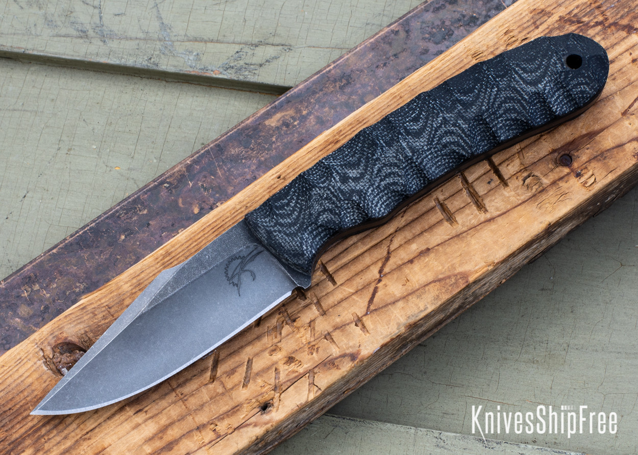 Knight Forge Studio: Jurassic Bird & Trout - Black Micarta