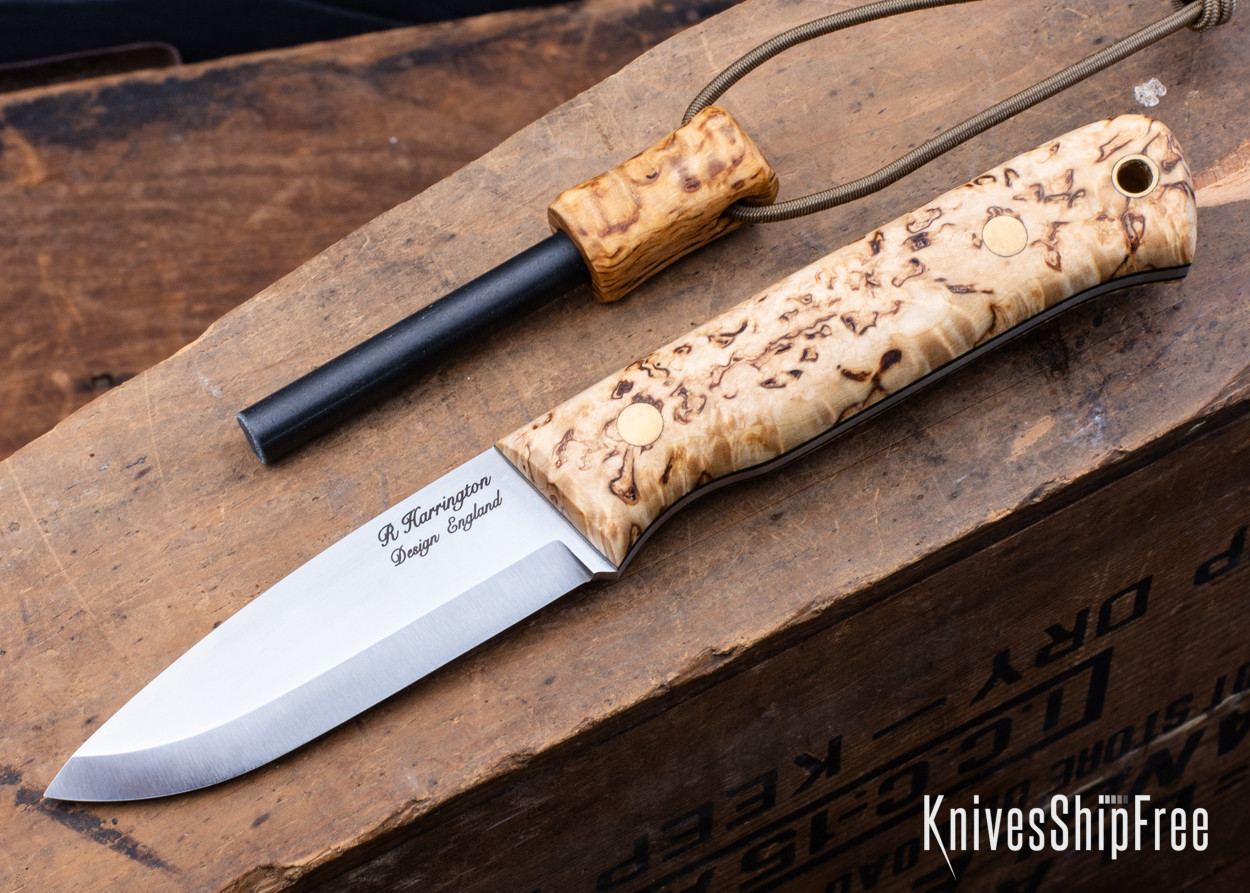 Casstrom: Woodsman w/ Firesteel - Curly Birch